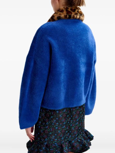 Essentiel Antwerp floral-print ruffled-hem skirt - Black - zdjęcie produktu nr 2