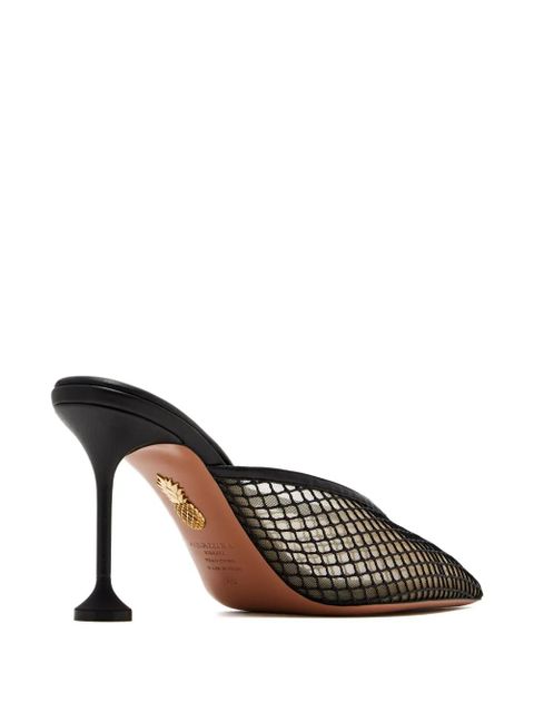 Aquazzura 85mm Bisous mesh pumps - Black - zdjęcie produktu nr 2