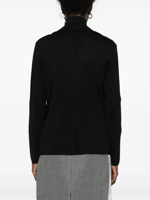 Lauren Ralph Lauren logo-embroidered blazer - Black