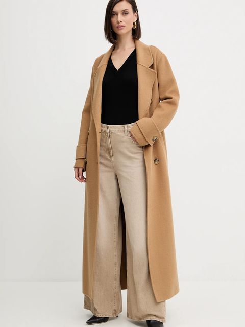 Twinset sweter damski kolor czarny lekki 252TP3154 - zdjęcie produktu nr 2