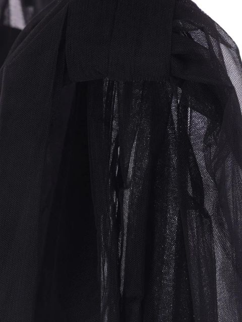 Simone Rocha frill-detail tulle skirt - Black
