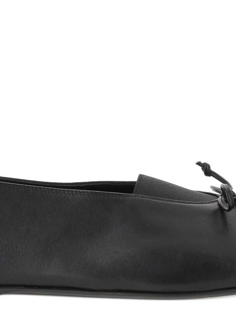 Miu Miu Élan bow-detail ballet flats - Black