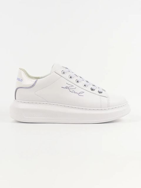 Karl Lagerfeld sneakersy skórzane KAPRI damskie kolor biały KL62518 - zdjęcie produktu nr 1