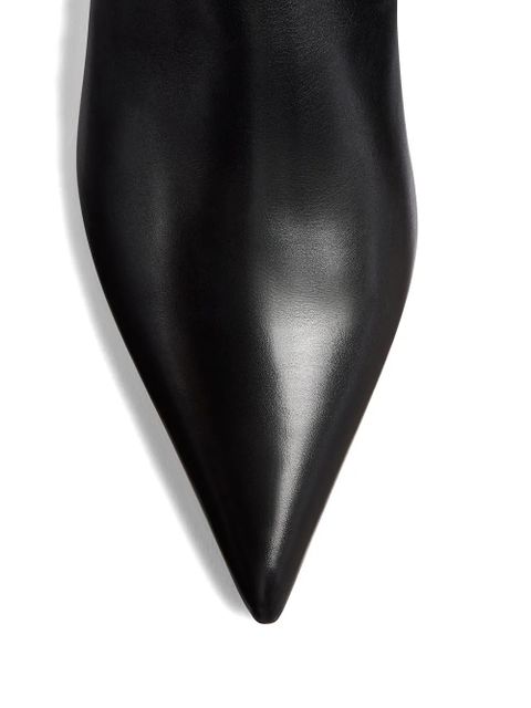 KHAITE Bella heel boots - Black