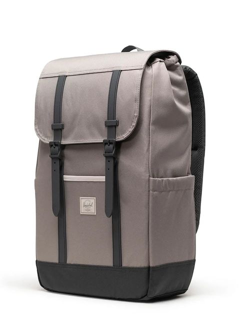 Herschel plecak Retreat™ 23 L kolor szary duży gładki 11397-07128-OS