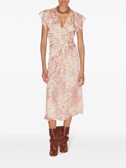 ISABEL MARANT Lyndsay dress - Red