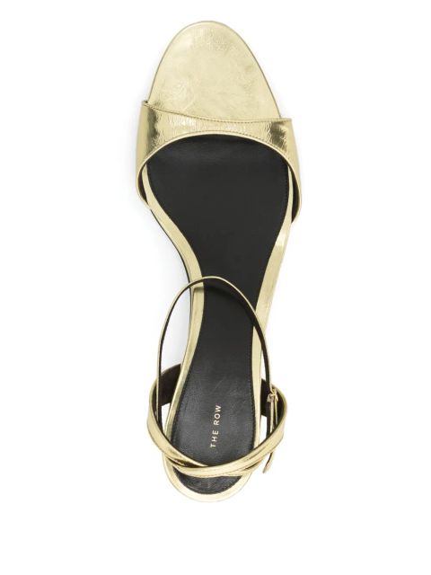 The Row 35mm Vika sandals - Gold