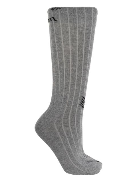 Marni intarsia-knit socks - Grey - zdjęcie produktu nr 2