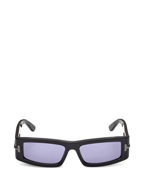 TOM FORD Icon rectangle-frame sunglasses - Black - zdjęcie produktu nr 1