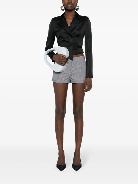 Coperni cropped double-breasted blazer - Black