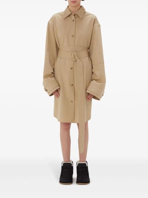 JW Anderson double-wrap trench dress - Neutrals - zdjęcie produktu nr 2