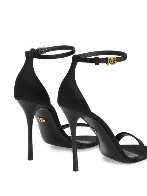 Dolce & Gabbana Keira buckle-strap heeled sandals - Black