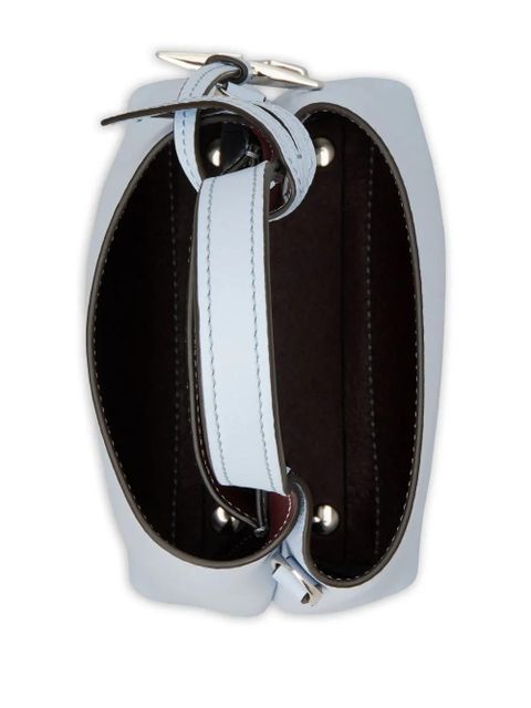 Tod's T-logo leather bucket bag - Blue