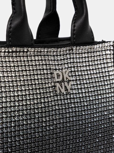 Dkny torebka kolor czarny - zdjęcie produktu nr 2