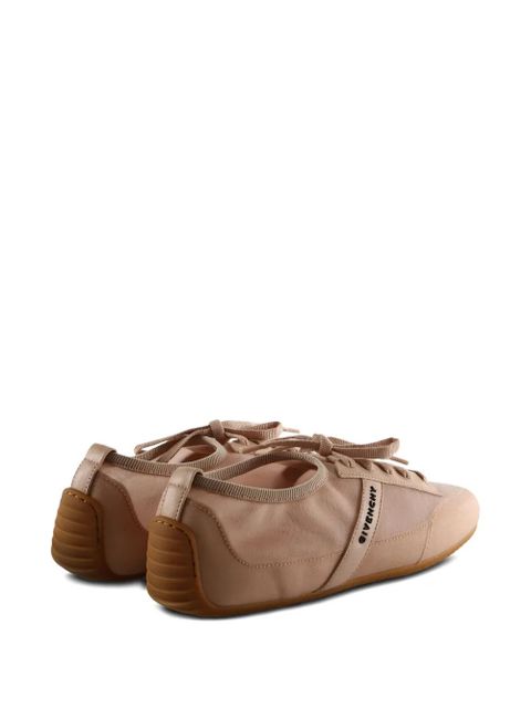 Givenchy lace-up panel trainers - Brown