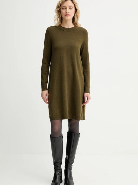 Marc O'Polo sukienka kolor zielony mini prosta 5000007314 - zdjęcie produktu nr 2