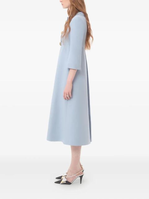 Valentino Garavani Crepe Couture midi dress - Blue