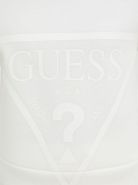 Guess bluza NEW ALISA damska kolor biały z kapturem V2YQ08 K7UW2