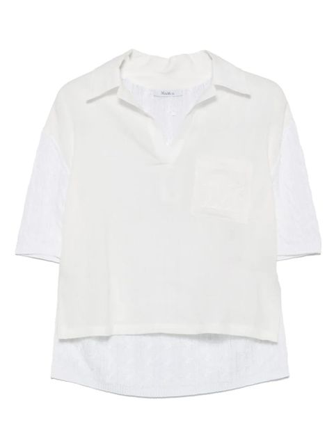 Max Mara Pavidi top - White - zdjęcie produktu nr 1