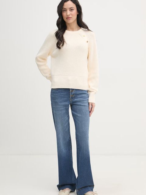 Tommy Hilfiger sweter damski bawełniany - zdjęcie produktu nr 1