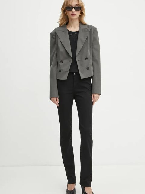 Liu Jo t-shirt damski kolor czarny TA5214 JS003 - zdjęcie produktu nr 2