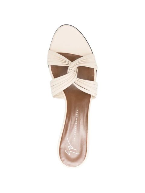 Giuseppe Zanotti Alien knot-detail sandals - Neutrals