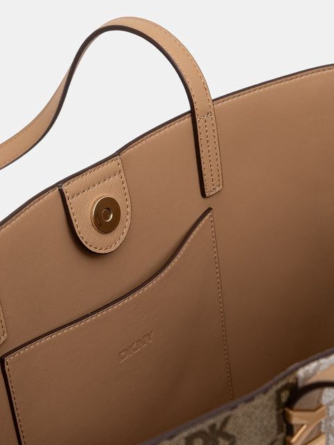 Dkny torebka skórzana