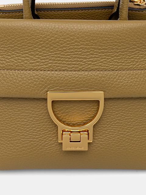 Coccinelle torebka skórzana ARLETTIS kolor zielony E1 MD5 18 02 01