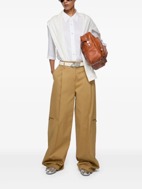 Acne Studios twill tailored trousers - Brown
