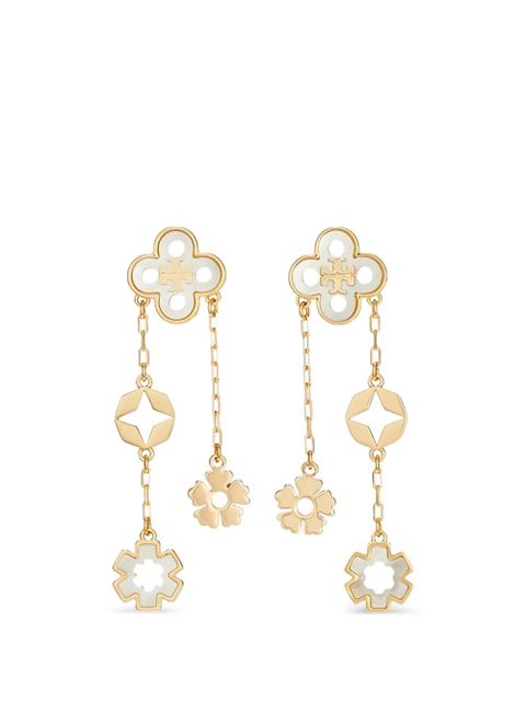 Tory Burch Forget Me Not earrings - Gold - zdjęcie produktu nr 1