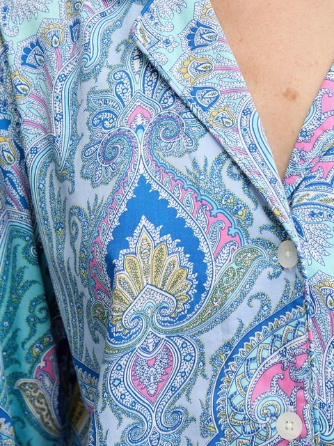 Lauren Ralph Lauren piżama damska kolor niebieski ILN92479