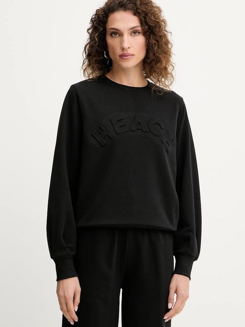 Silvian Heach bluza BASSIN damska kolor czarny z aplikacją GPA25113FE - zdjęcie produktu nr 1