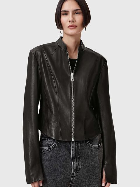 AllSaints kurtka skórzana SADLER