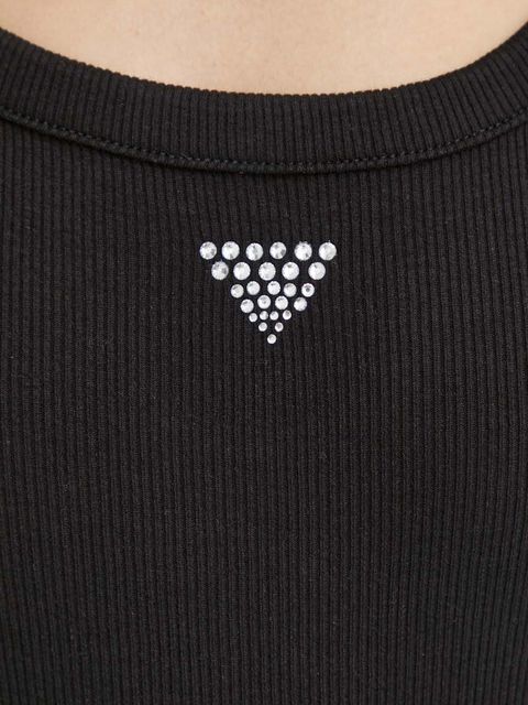 Guess top damski kolor czarny W3YP68 KA0H1