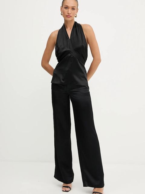 Marciano by Guess bluzka ARETHA damska kolor czarny gładka 5YGH00 7246A - zdjęcie produktu nr 2