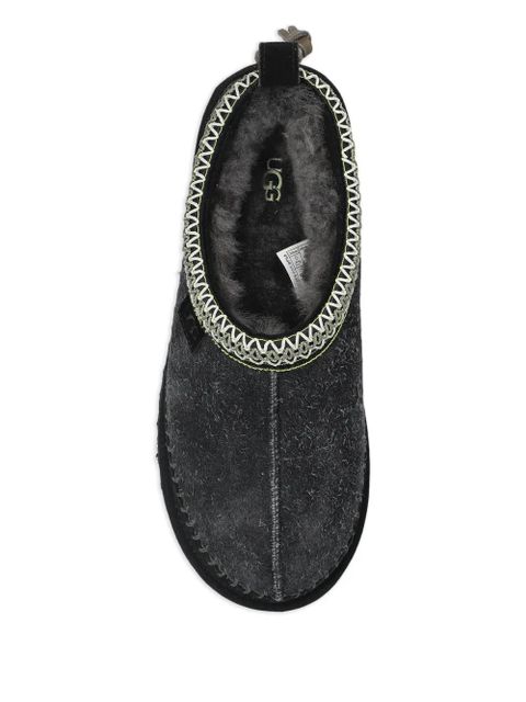 UGG braided-trim sheepskin slippers - Black - zdjęcie produktu nr 2
