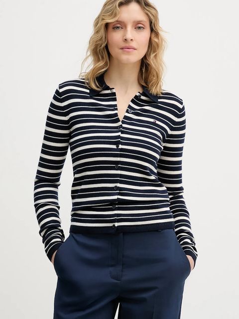 Tommy Hilfiger kardigan z dodatkiem wełny - zdjęcie produktu nr 1