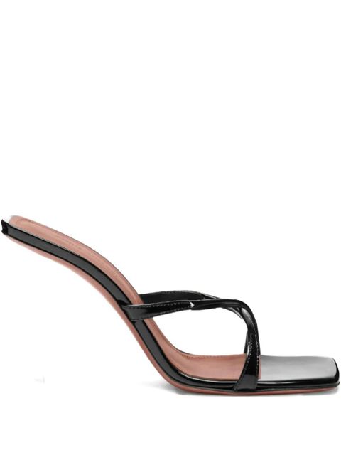 Amina Muaddi 95mm Adriana sandals - Black - zdjęcie produktu nr 2