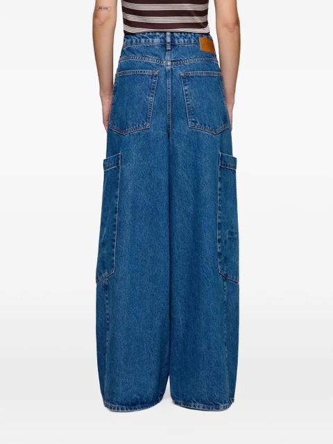 GANNI pocket jeans - Blue