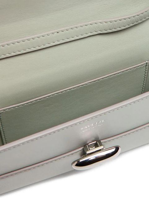 Savette Symmetry smooth clutch bag - Grey