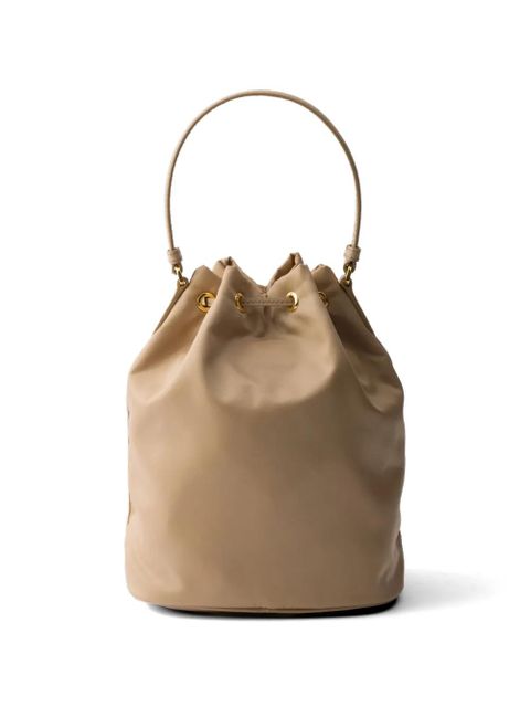 Prada Duet Re-Nylon bucket bag - Neutrals - zdjęcie produktu nr 2
