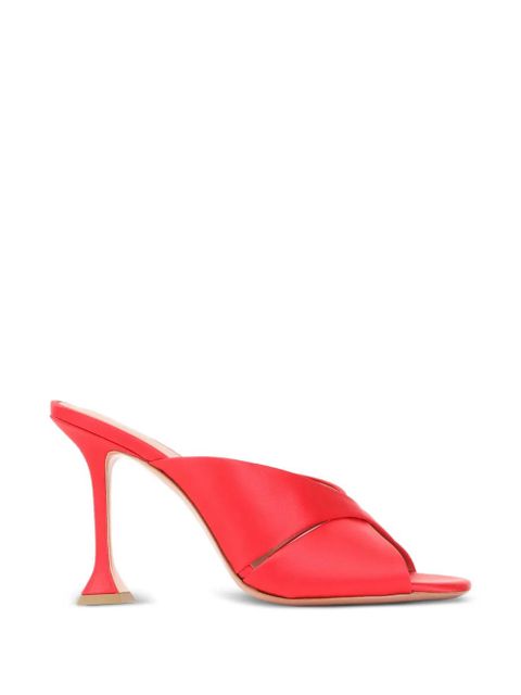 Amina Muaddi Salma sandals - Red - zdjęcie produktu nr 1