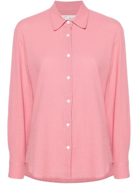 MC2 Saint Barth seersucker cotton shirt - Pink - zdjęcie produktu nr 1