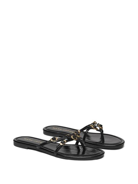 Marc Jacobs The Kiki buckle-detail leather sandals - Black - zdjęcie produktu nr 2