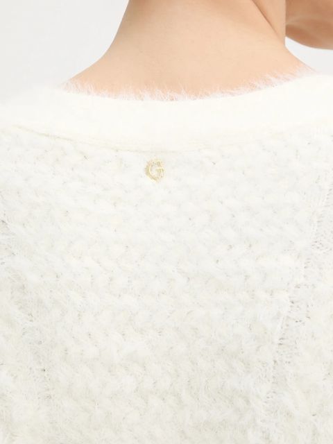 Guess kardigan KINAKO damski kolor beżowy lekki W5BR0D Z3BH0