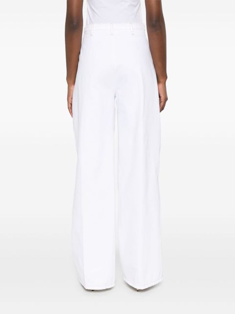 SANDRO wide-leg jeans - White