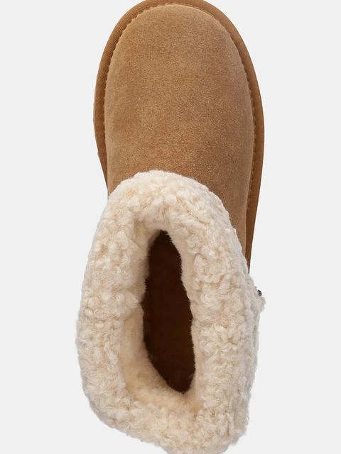 Answear.LAB śniegowce zamszowe kolor brązowy