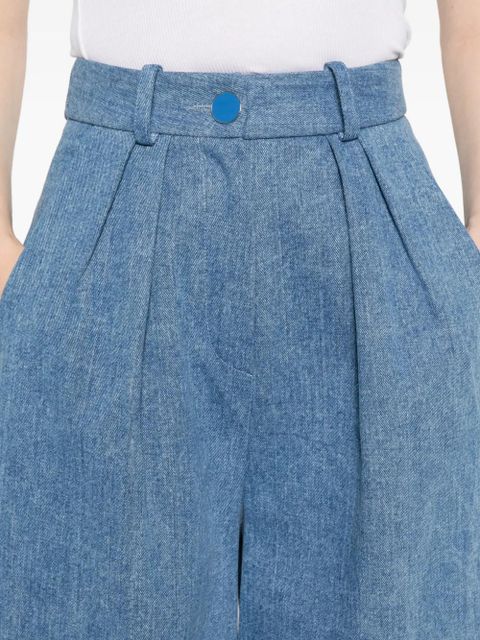 Rowen Rose high-waist carrot jeans - Blue