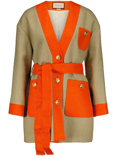 Gucci canvas jacket - Neutrals