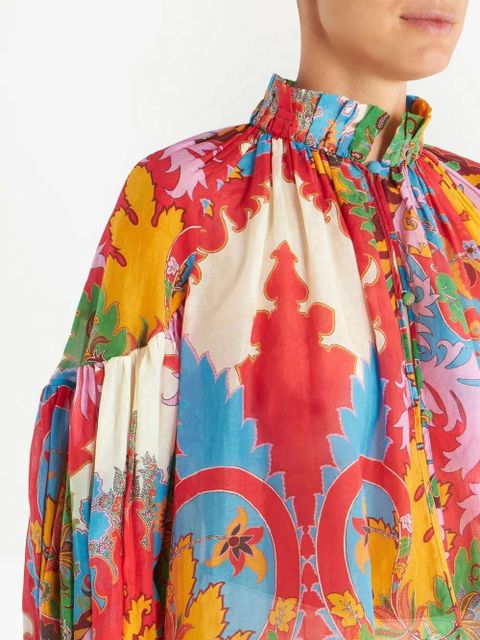 ETRO abstract-print blouse - Pink - zdjęcie produktu nr 2